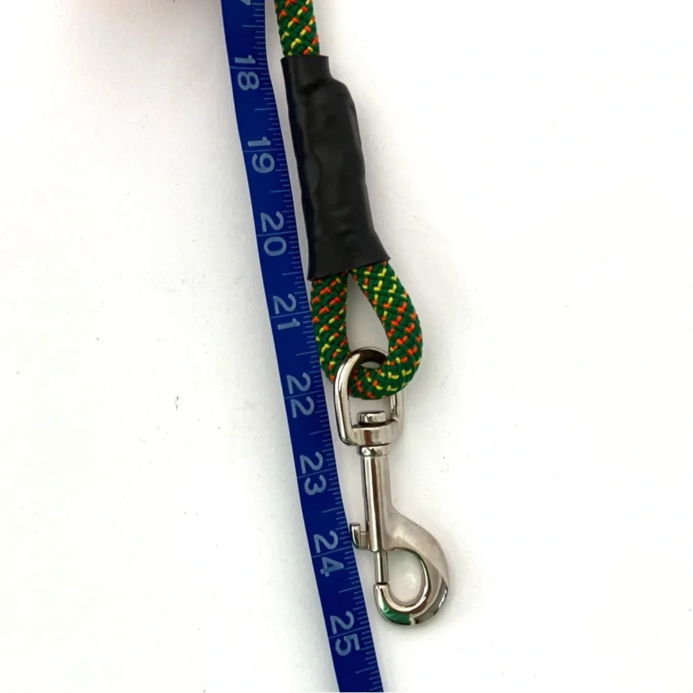 Green Rope Dog Leash - Eco-Friendly Durable Lead